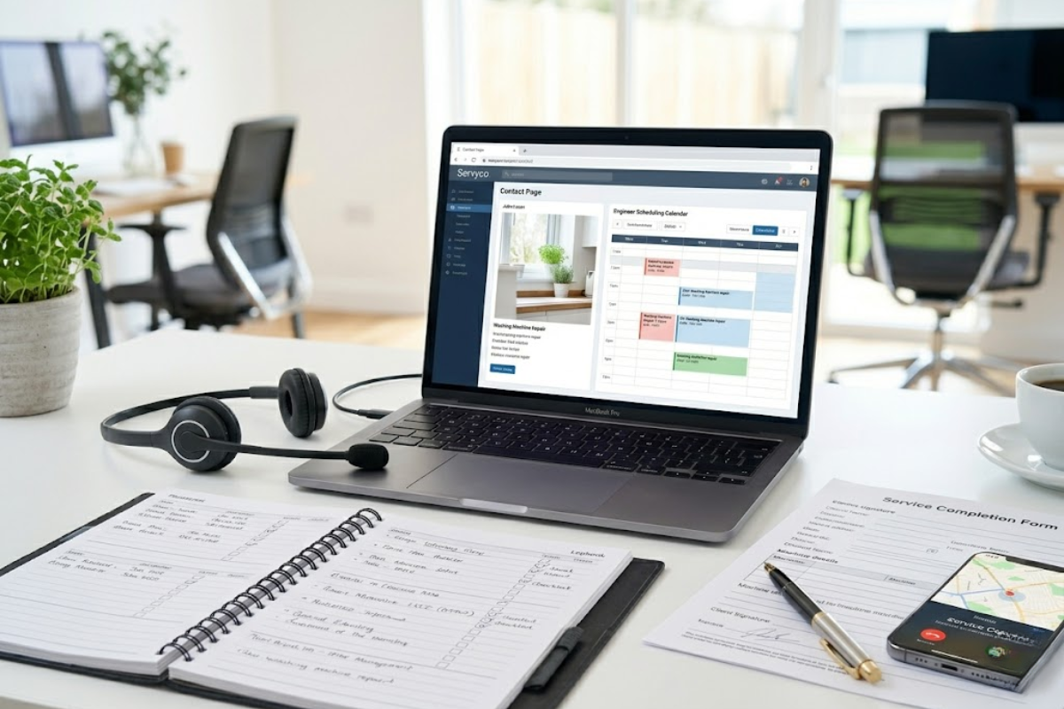 Servyco repair coordination desk